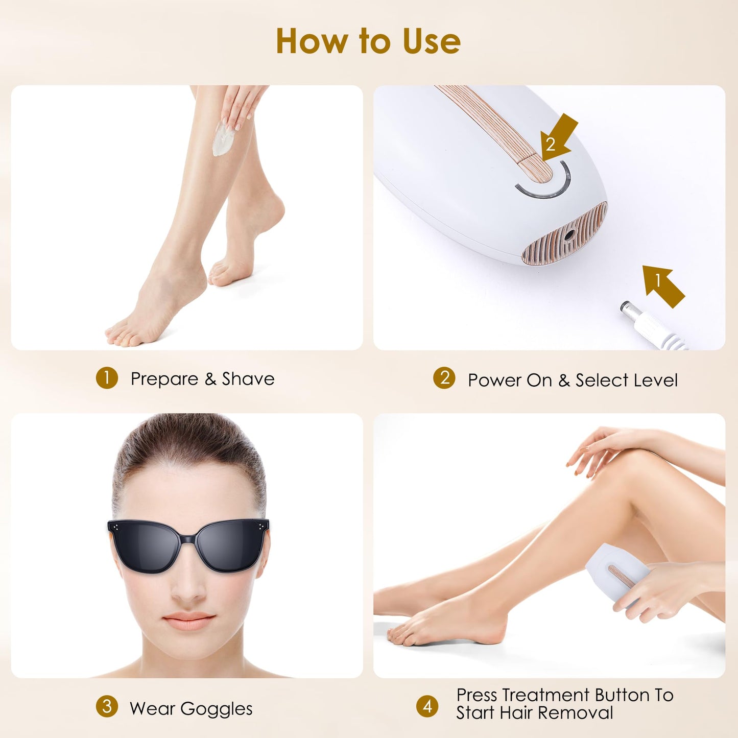 Hair Removal Device for Women and Man (S)